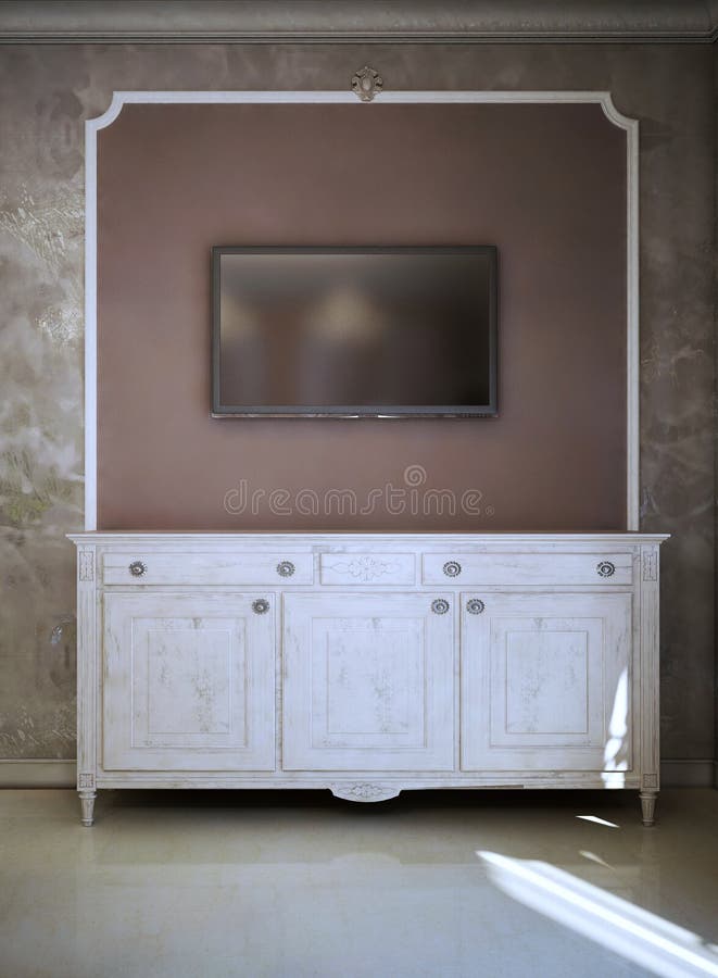 Modern Art Deco Tv Console Design Stock Photos Free & RoyaltyFree Stock Photos from Dreamstime