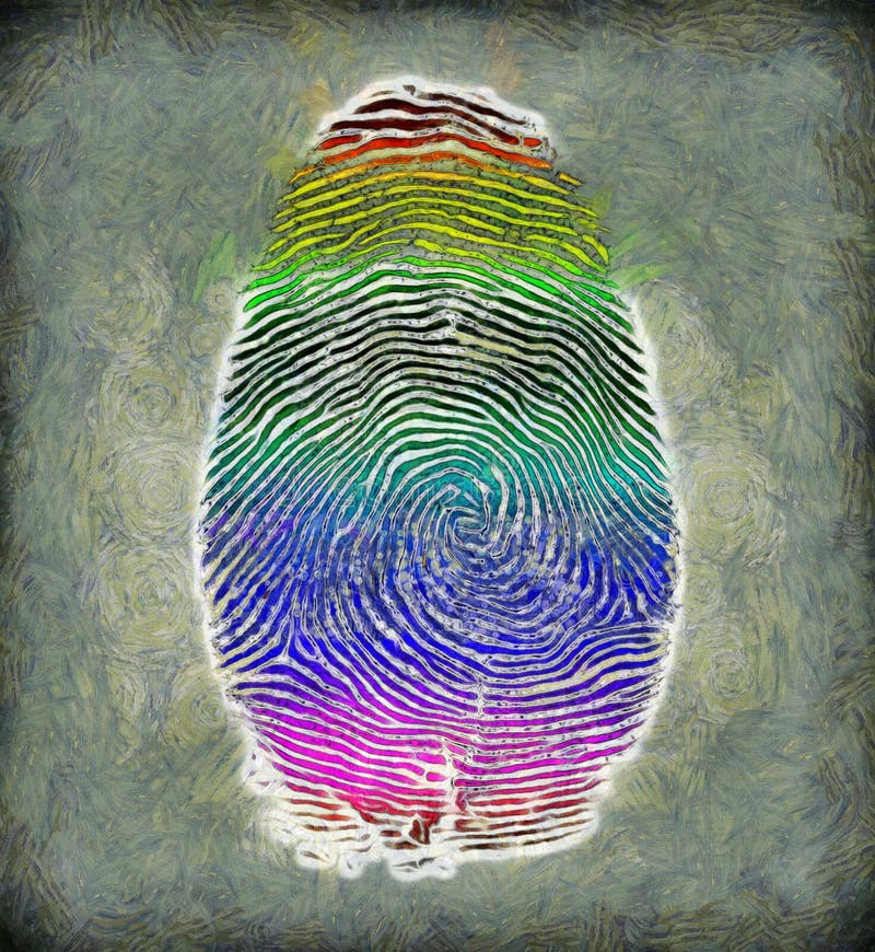 Fingerprint Stock Illustration Illustration Of Impression 166331074