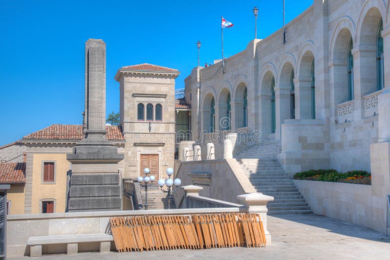 Modern Art Gallery in San Marino Editorial Stock Photo - Image of