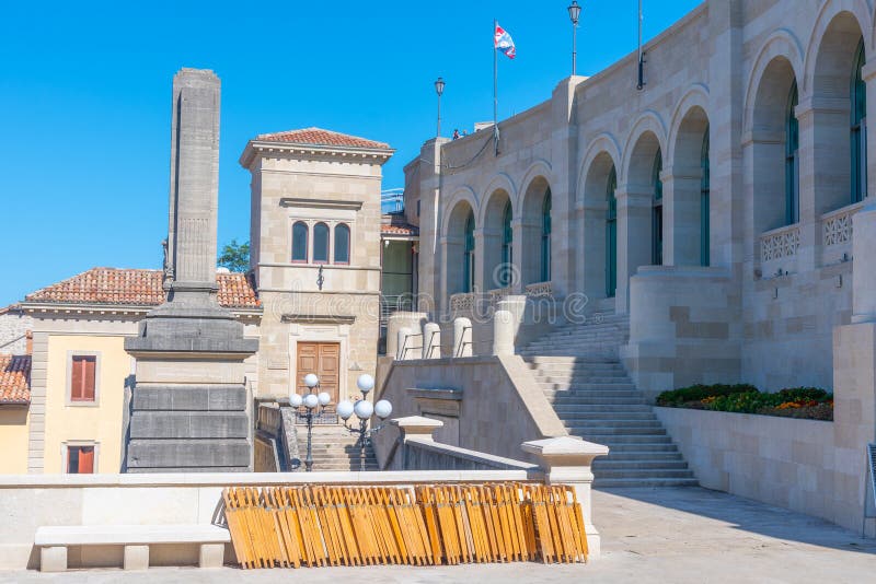 Modern Art Gallery in San Marino Editorial Photography - Image of