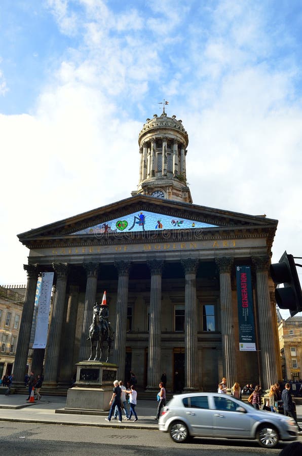 Modern Art Museum Glasgow, Scotland, UK Editorial Stock Image Image