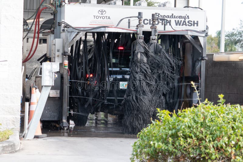 Automatic Brush Car Wash System Editorial Photo Image of electronic