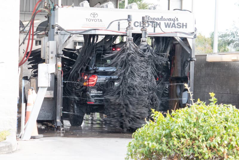 Automatic Brush Car Wash System Editorial Photo Image of electronic