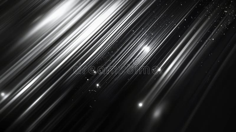 A modern background is created by stretching black wrinkled fabric with a white highlight royalty free stock photo