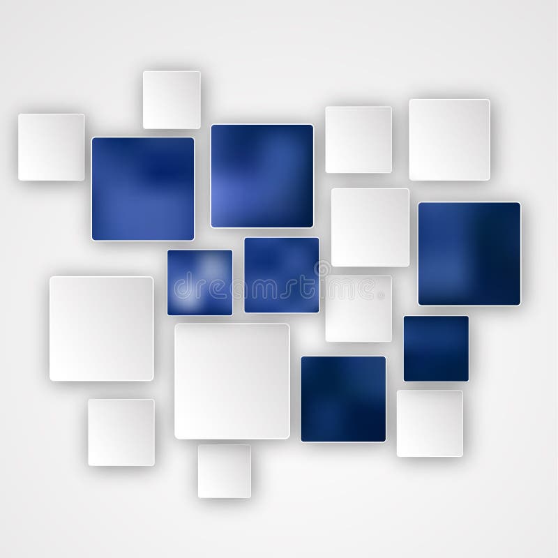 Modern Abstract Blue and White Squares Background Beautiful elegant Illustration graphic art design. Modern Abstract Blue and White Squares Background Beautiful elegant Illustration graphic art design