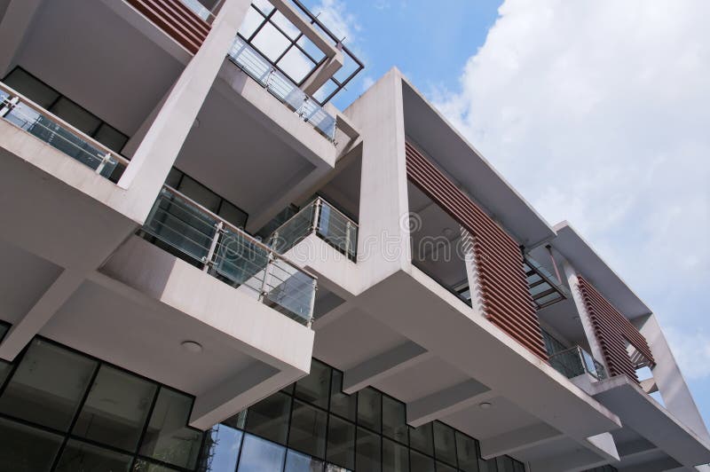 Modern Balcony royalty free stock photo