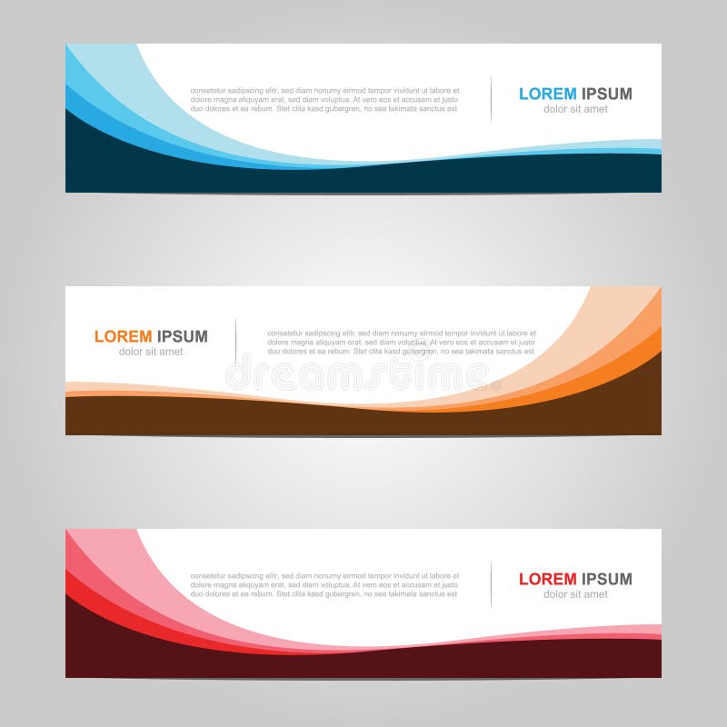 Modern Banner Template Design Creative with Abstract Background Stock  Illustration - Illustration of banners, creative: 110427447