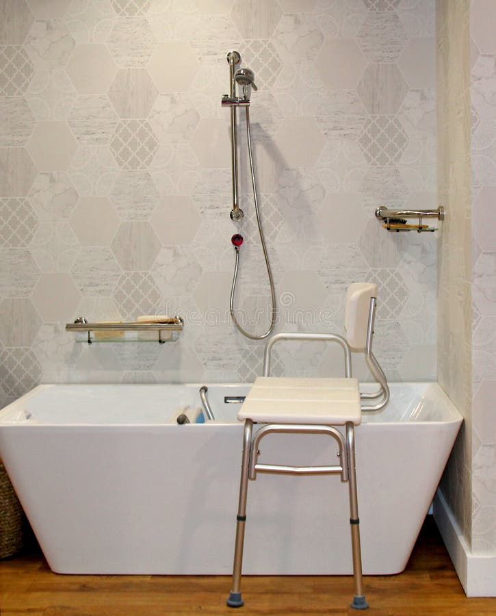 Disability Bathroom. stock image. Image of support, basin 164554809