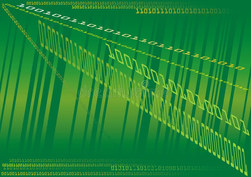 Modern Binary Perspective stock photo