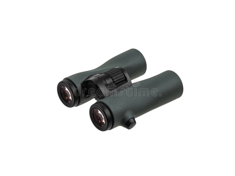 Modern Binoculars. an Optical Instrument for Observation at Long Distances Stock Image Image