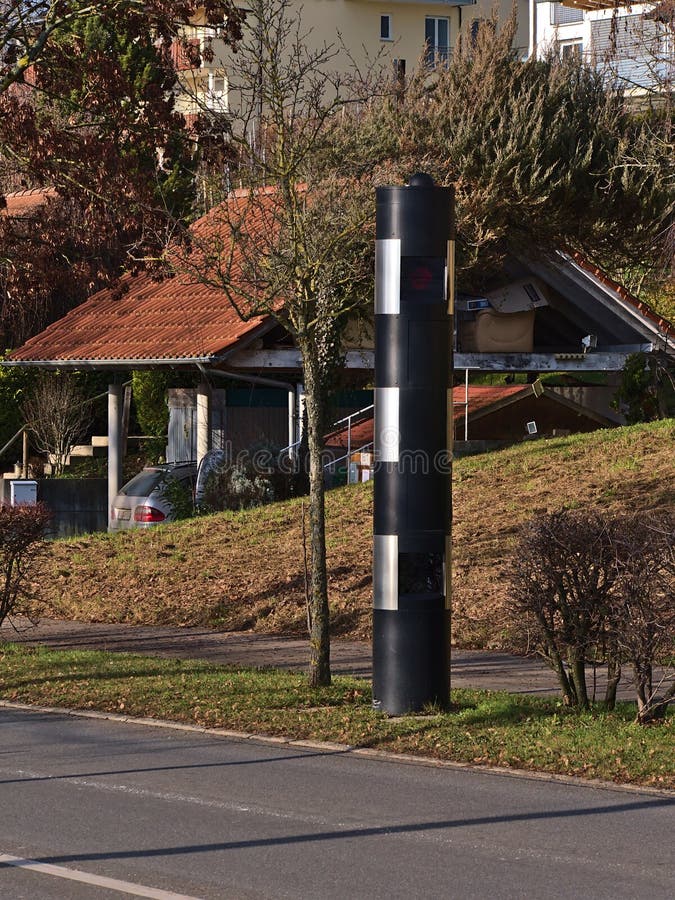 German Blitzer Speed Camera Stock Photo, Picture and Royalty Free Image.  Image 70563320.