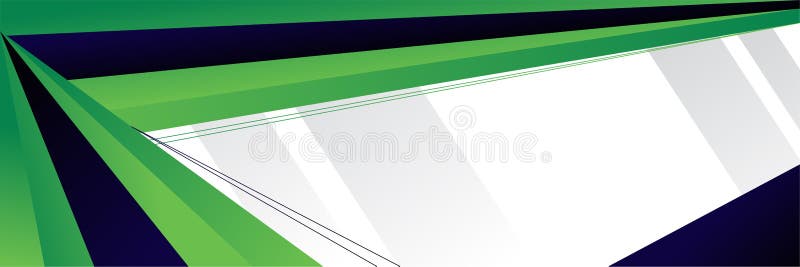 Modern Black and Green Banner Background. Vector Abstract Graphic