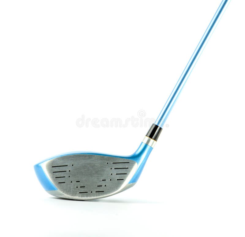 Modern Blue Golf Club Isolated Stock Photo Image of swing, stick