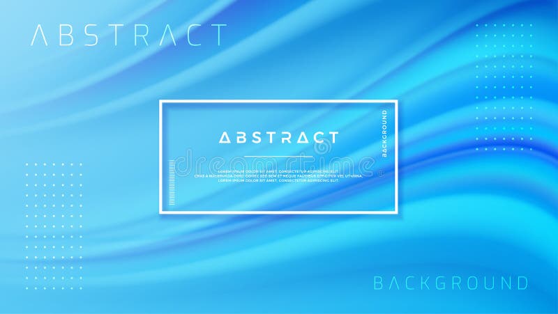 Modern blue liquid wave background. Dynamic abstract blue texture vector background. Eps10 vector illustration royalty free illustration