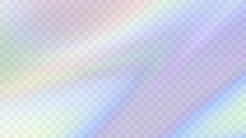 Y2k aesthetic holographic gradient background. Pearlescent color vector  poster. Holo blur wallpaper. Abstract iridescent pattern 2000s style. Blue  and pink mesh texture. 00s girlish art illustration Stock Vector