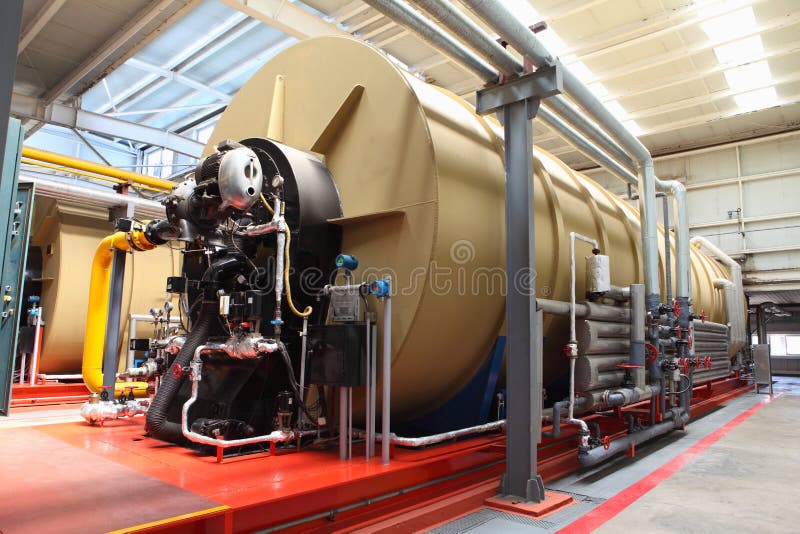 Modern boiler royalty free stock photo Modern boiler royalty free stock photo