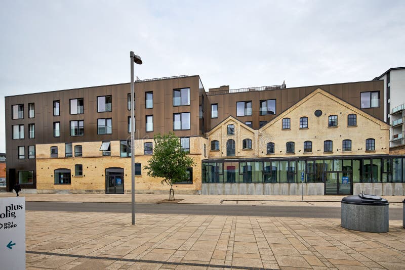 A Modern Brick and Metal Building Structure Editorial Image Image of beautiful, house 215834535