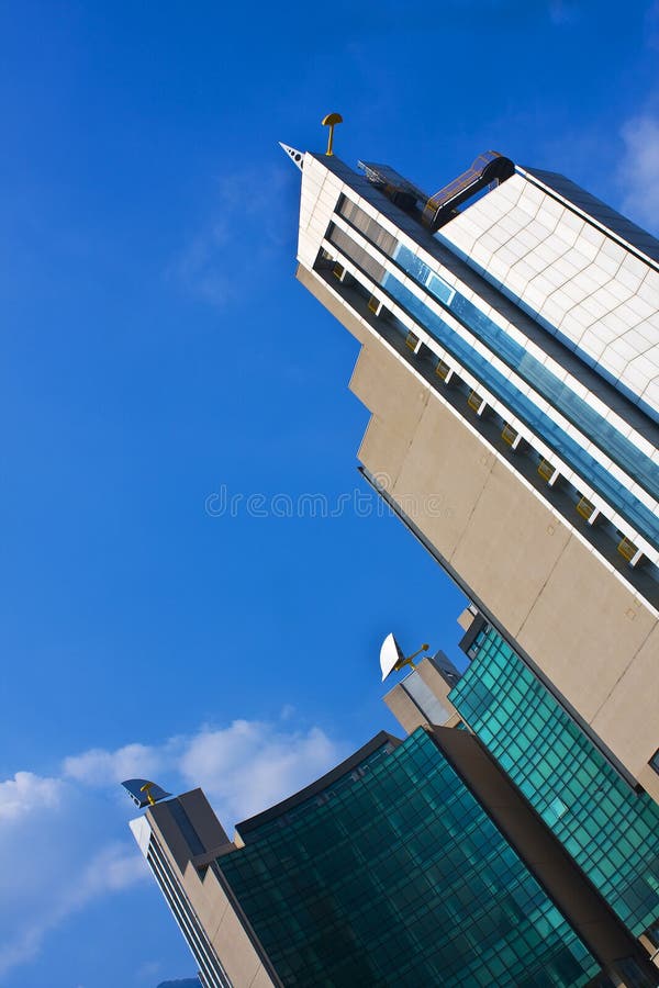 Modern building stock image
