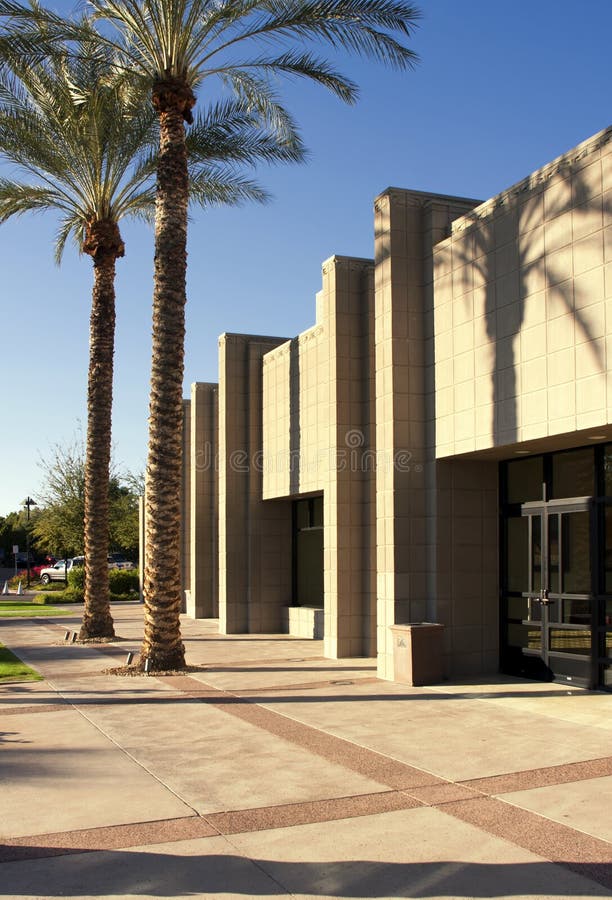 Modern Desert Corporate Office Building