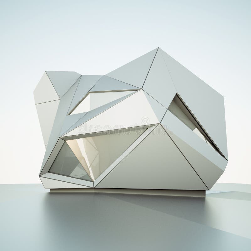 Modern building vector illustration