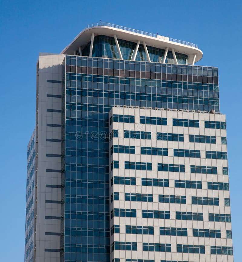 Modern building stock image