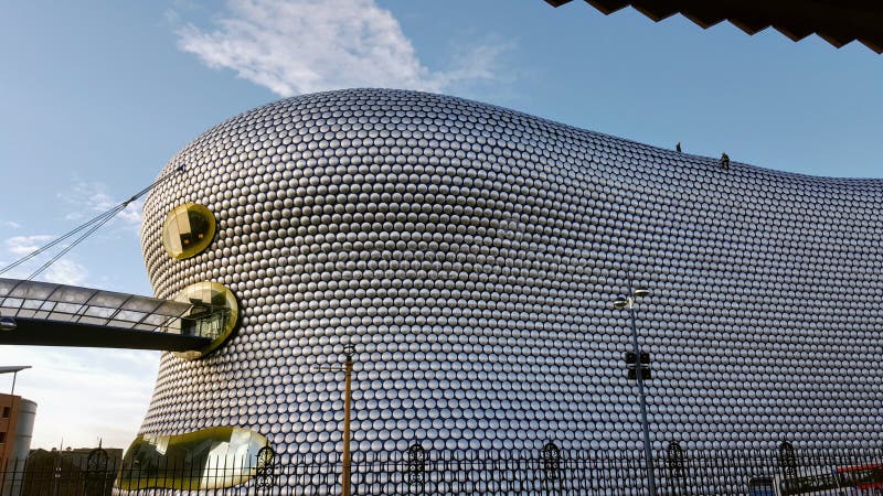 Modern building in the city of birmingham royalty free stock image Modern building in the city of birmingham royalty free stock image