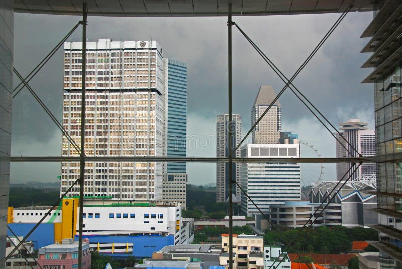 Modern building and skyscraper