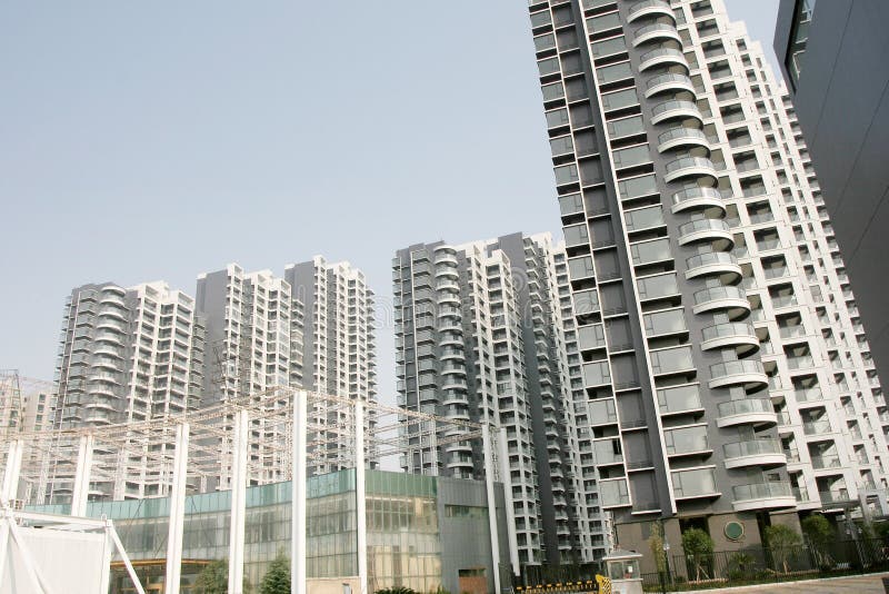 Modern buildings