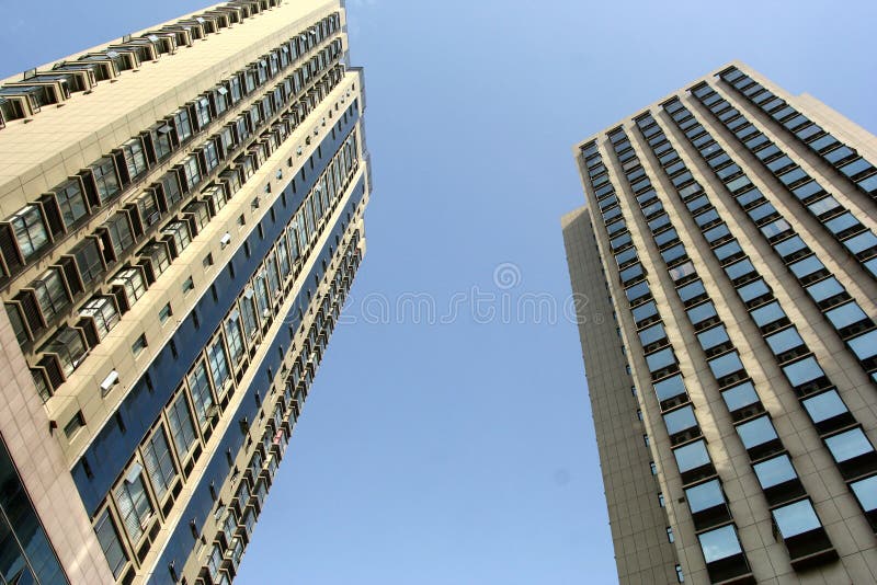 Modern buildings