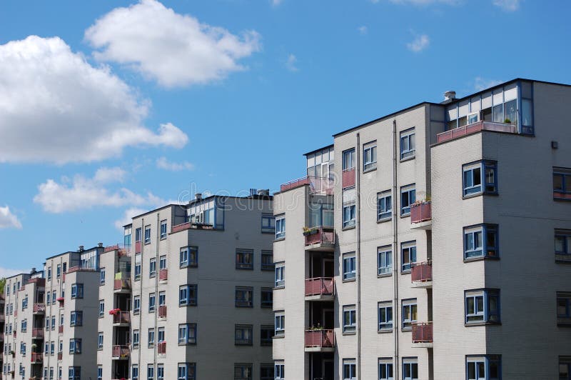 Modern buildings architecture