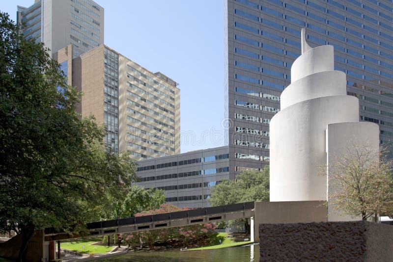 Modern buildings in downtown Dallas