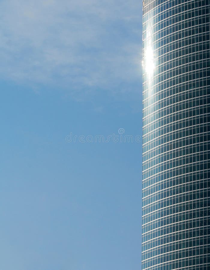 Modern business building