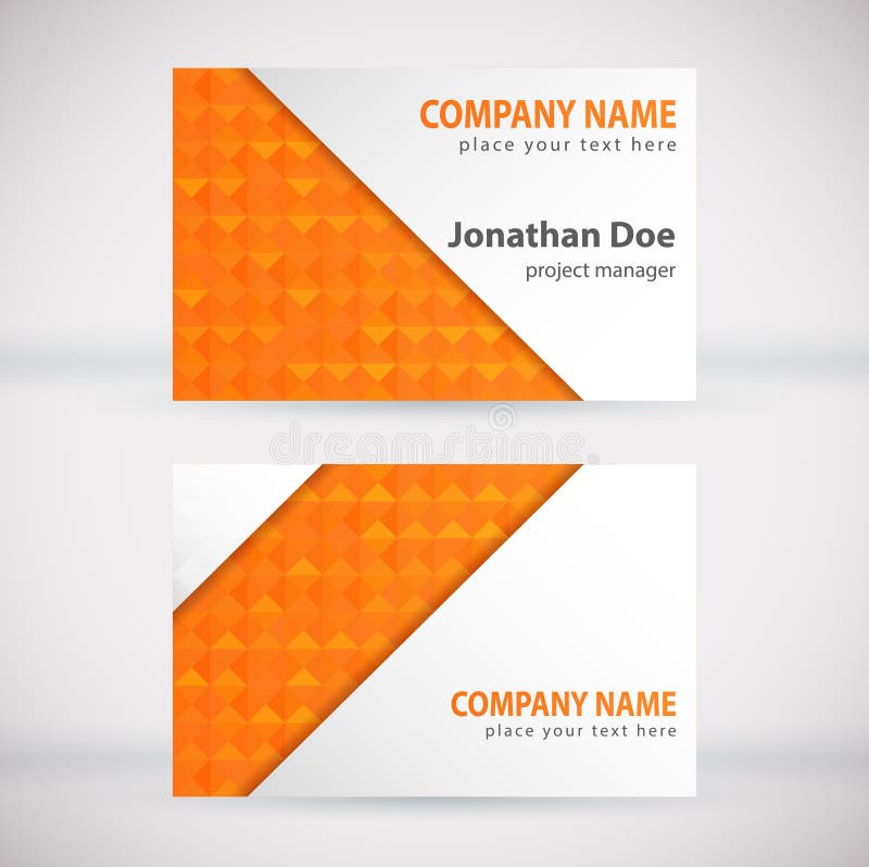 Modern Business-Card Set 06 vector illustration