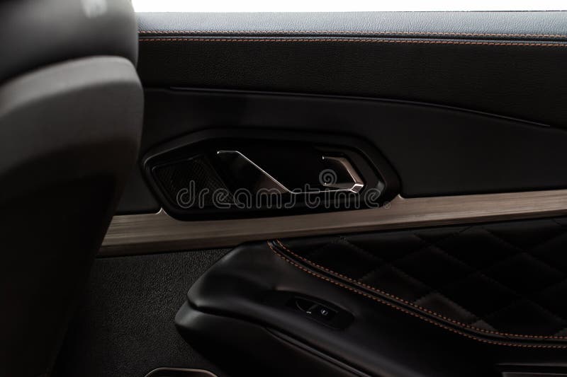 Modern Car Interior Door Panel. Stock Image Image of transport