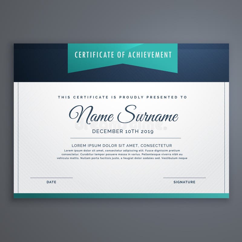 Certificate Achievment Template Stock Illustrations 12 Certificate Certificate Achievment Template Stock Illustrations 12 Certificate