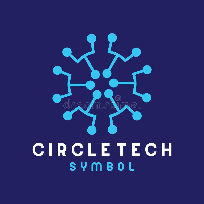 Thumbs Dreamstime Com B Modern Circle Tech Logo