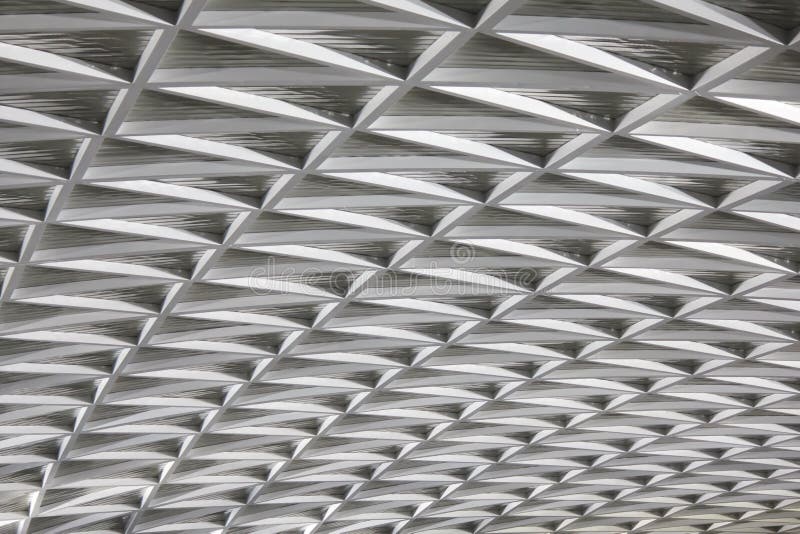Modern city architecture ceiling detail royalty free stock images
