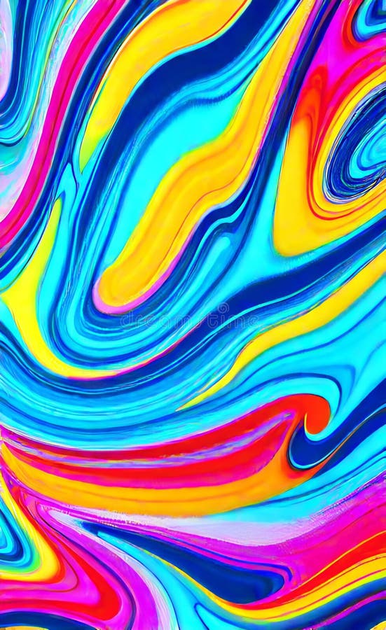 Modern colorful abstract wave Liquid shape in blue color background. Flow liquid lines design element.