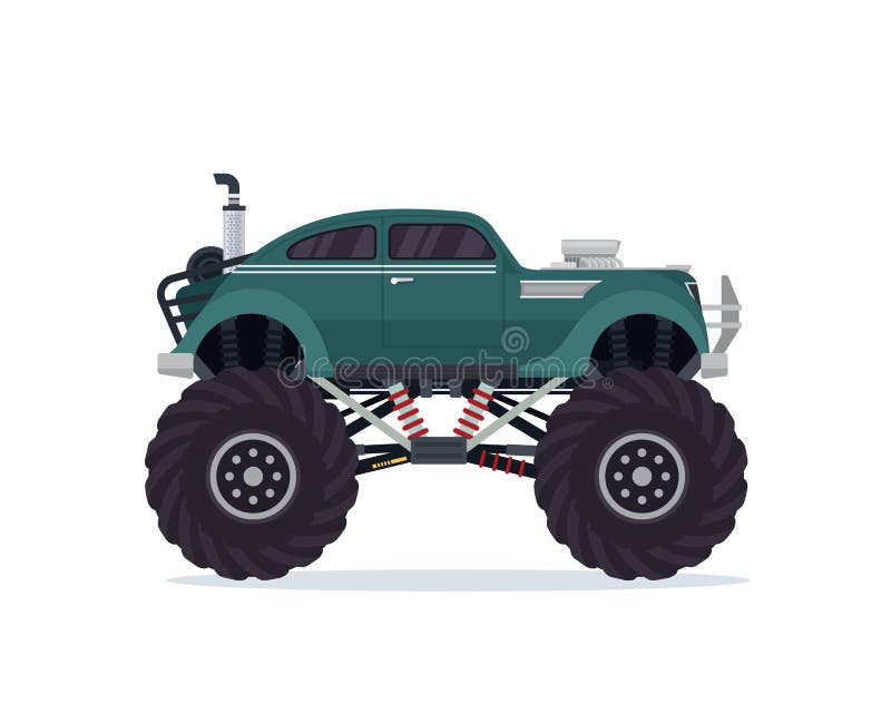 Cartoon Monster Truck Royalty Free SVG, Cliparts, Vectors, and Stock  Illustration. Image 19138868.