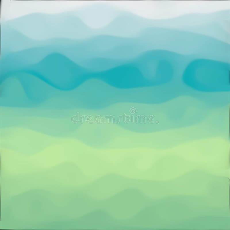 Liquid Wave Shape with gradient background stock illustration