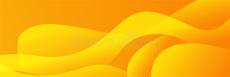 Modern Colorful Orange Wide Banner Background. Abstract Background for