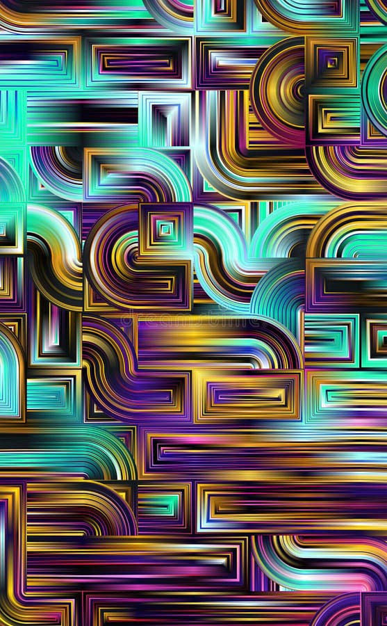 Modern colorful powerful pattern background design stock illustration