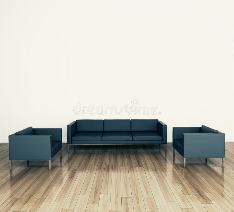 Modern comfortable interior, 3d image. Modern comfortable interior, 3d image.