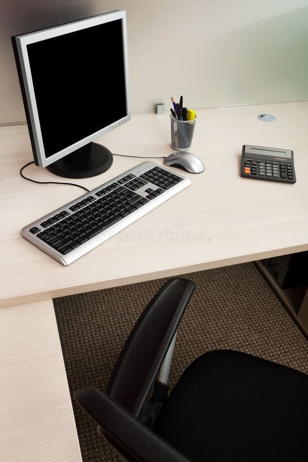 Modern computer royalty free stock photography
