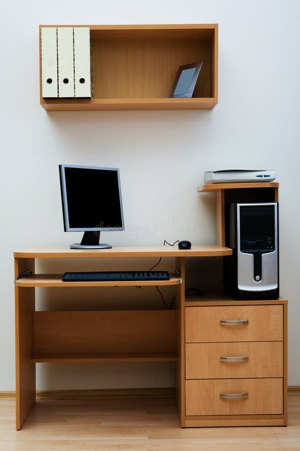 Modern computer stock photos