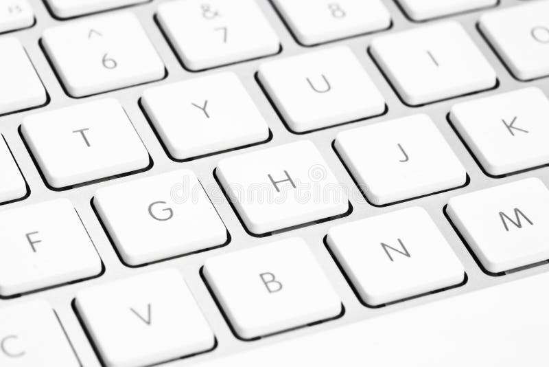 Modern computer keyboard royalty free stock photo