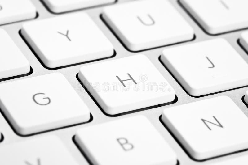 Modern computer keyboard royalty free stock photos