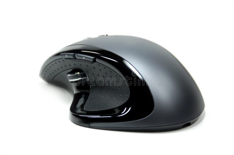 Modern computer mouse #1 royalty free stock photo