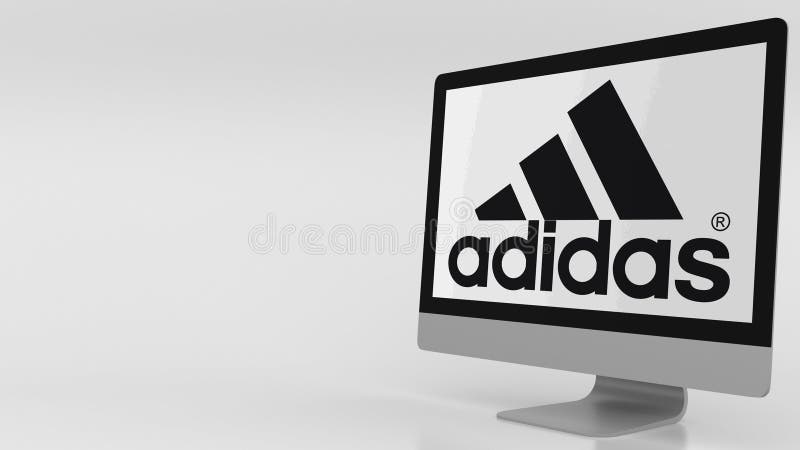 adidas logo black background