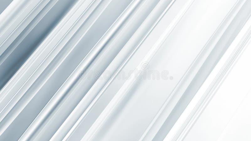 Modern Corporate Background Loop - Animation of abstract diagonal lines in soft white and gray royalty free illustration